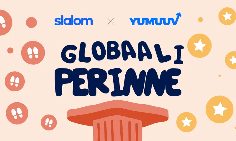 Slalomin maailmanlaajuinen askelhaaste YuMuuvissa