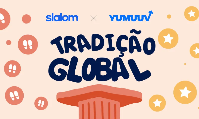 Desafio global de passos da Slalom com o YuMuuv