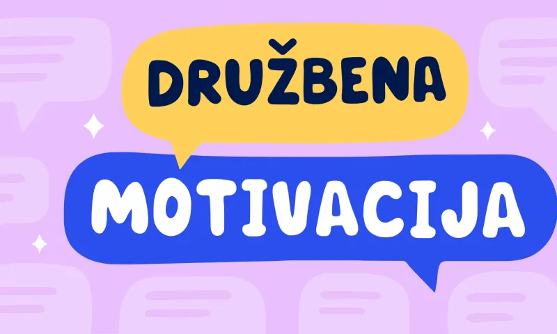 Združevanje podatkov iz nosljivih naprav z družbeno motivacijo