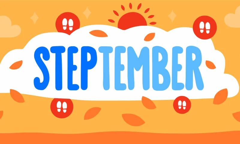 Desafio de caminhada STEPtember