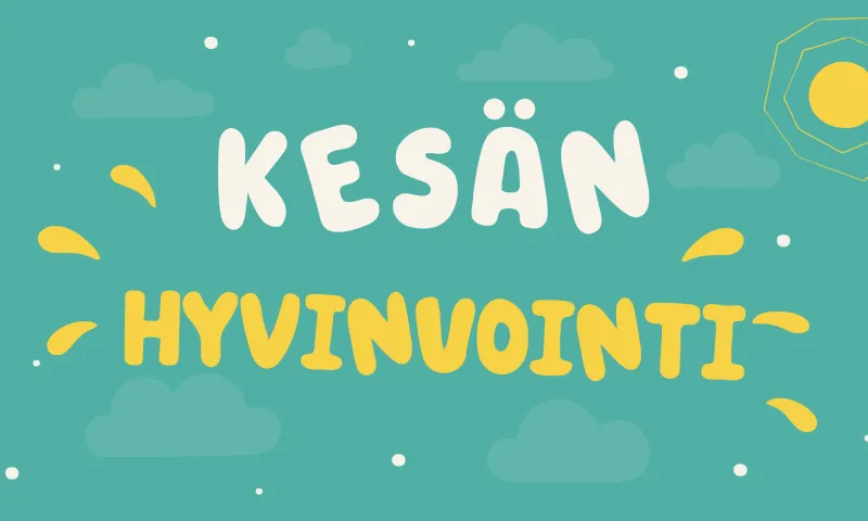 Kesän hyvinvointihaasteet työpaikalle