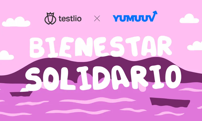 Desafío solidario Walk for Mental Health de Testlio