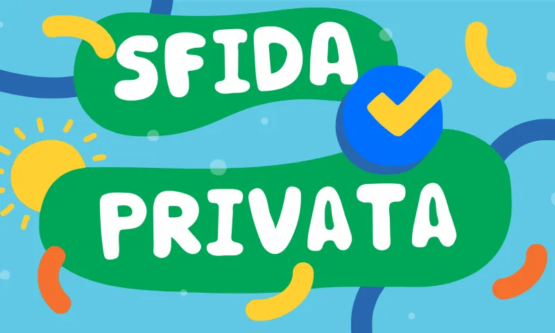 Creare una sfida privata in YuMuuv