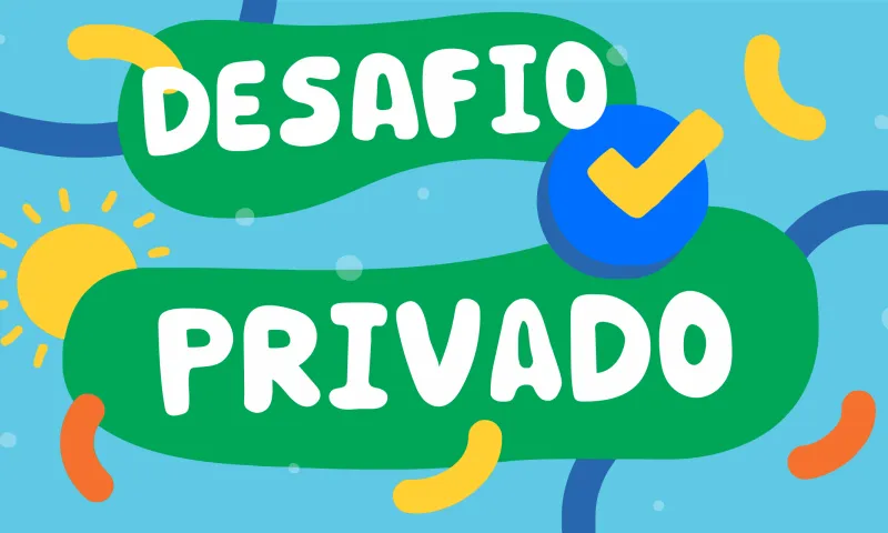 Criar um desafio privado no YuMuuv