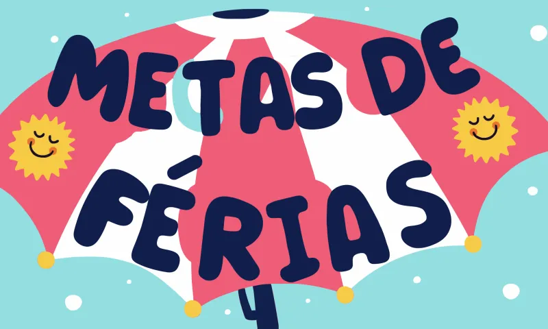Objetivos para as férias que recarregam energias